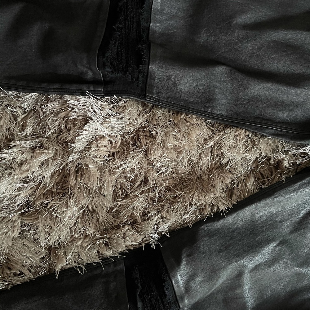 RTA Dylan Distressed Leather Jeans - Picture 4 of 4
